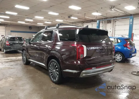 2023 Hyundai Palisade Calligraphy from USA, damaged, VIN KM8R7DGE2PU631875